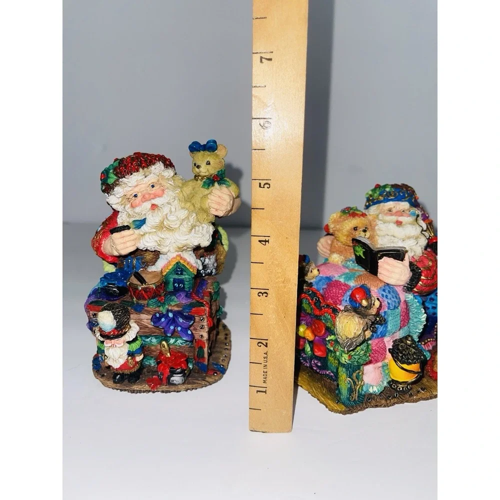 3 Crinkle Claus Possible Dreams 1997 Santa Figurines Limited Edition Christmas